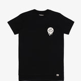 Stay Happy Black Tee