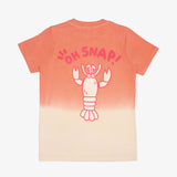 Oh Snap Orange Dip Dye Tee