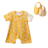 Sun Laugh Allover Bicolor Playsuit Baby