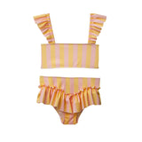 Strawberry Banana Striped Bikini