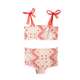 Heart Poems Heart Tulle Bow Bikini & Tutu Skirt