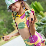 Ruffle Swim Set With Summer Flow (Two Piece)
