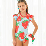 Swim Dress With Ruffles