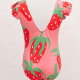Swim Dress With Ruffles