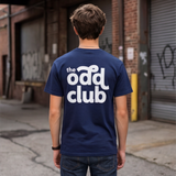 Heart Lips Tee - Deep Blue