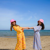 Long Rainbow Palms Kaftan
