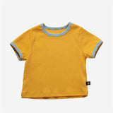 Crop T-shirt - Yellow