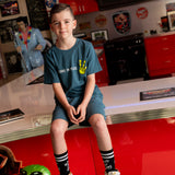 Blue Peaceful Alien T-Shirt