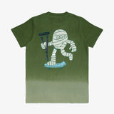 Ride Or Die Green Dip-Dye Tee