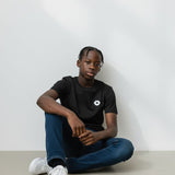 Heart Lips Tee - Midnight
