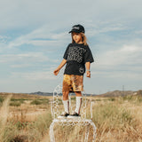 Lazy Days Skate T-Shirt - Midnight Black