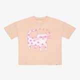 Maddies Meow Cat Natural T-Shirt