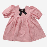 Piony Balloon Dress - D. Pink