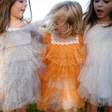 Harper Layered Dress - Gray