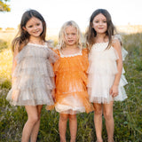 Harper Layered Dress - Gray