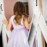 Pearl Tutu Dress - Purple