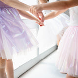 Pearl Tutu Dress - Purple
