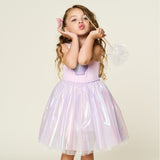 Pearl Tutu Dress - Purple