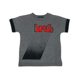Bruh... Heather T-Shirt - Grey