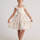 Summer Tart Ruffle Dress - Ecru