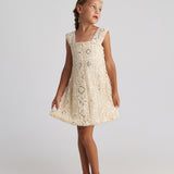 Santorini Crochet Mini Dress