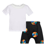 Cool Rainbow Face Baby Set