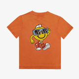 Washed Orange Good Vibes Guy T-Shirt