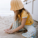 Crop T-shirt - Yellow