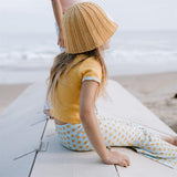 Crop T-shirt - Yellow