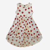 Strawberry Dress - White
